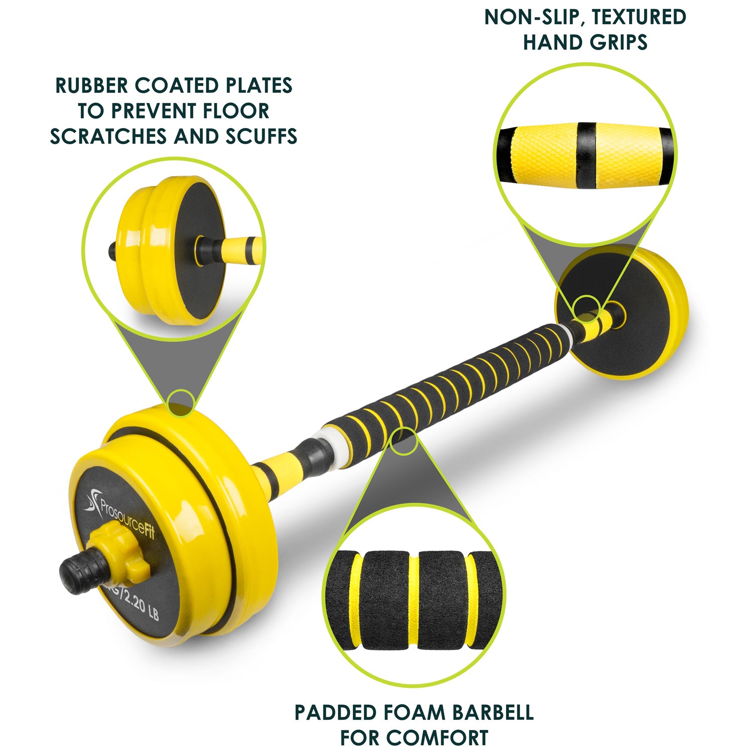 Adjustable Dumbbell and Barbell Set ProsourceFit