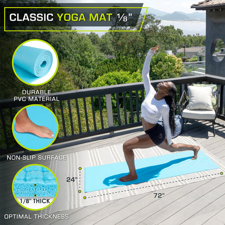 Classic Yoga Mat 1/8"