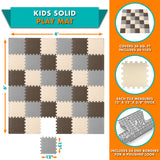 36 Tiles - Brown/Beige/Grey