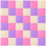 36 Tiles - Pink/Purple/Beige