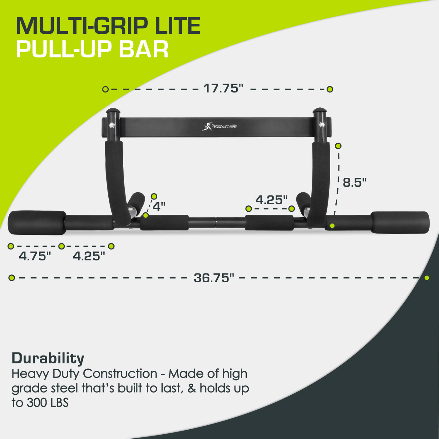 Multi-Grip Lite Pull-Up Bar