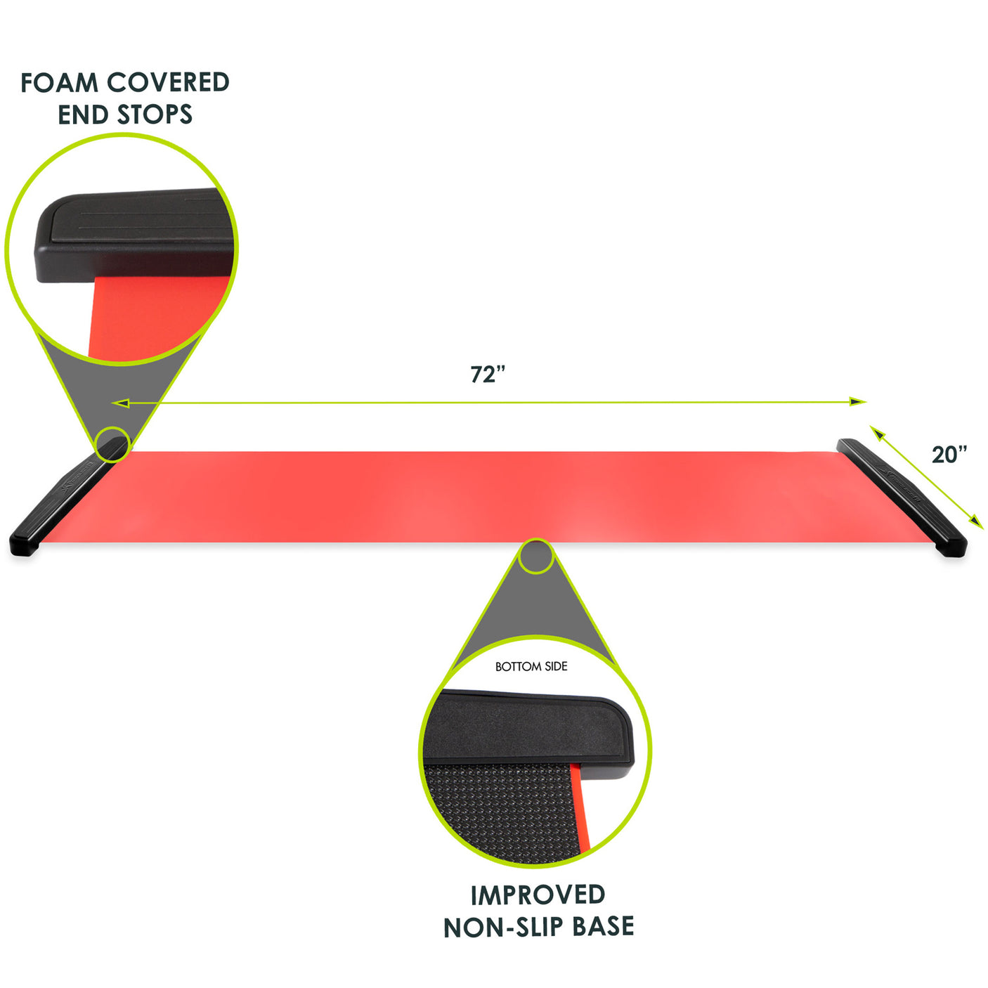 ProsourceFit Slide Board Pro