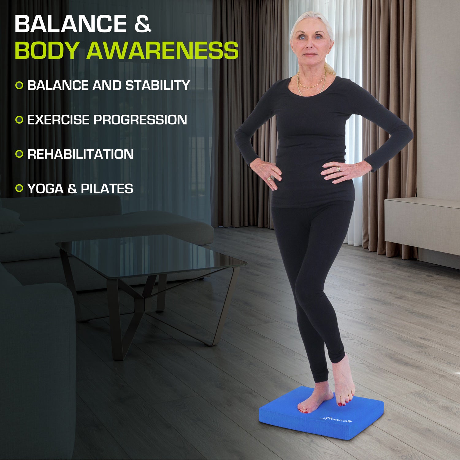 Foam balance pad physical therapy sale